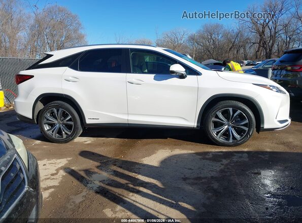 2T2HGMDA4MC058791 2021 LEXUS RX 450H White Vista interior trasera