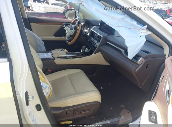 2T2HGMDA5LC051430 2020 LEXUS RX 450H Белый Вид салона спереди