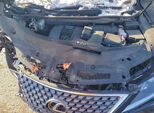 2T2HGMDA6NC078901 2022 LEXUS RX Black Engine compartment view
