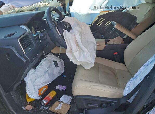 2T2HGMDA6NC078901 2022 LEXUS RX Black Front interior view