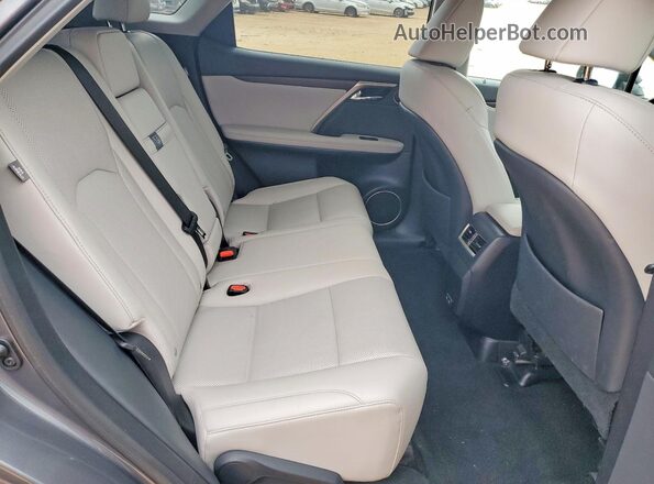 2T2HGMDA7LC050618 2020 LEXUS RX Gray Vista interior trasera