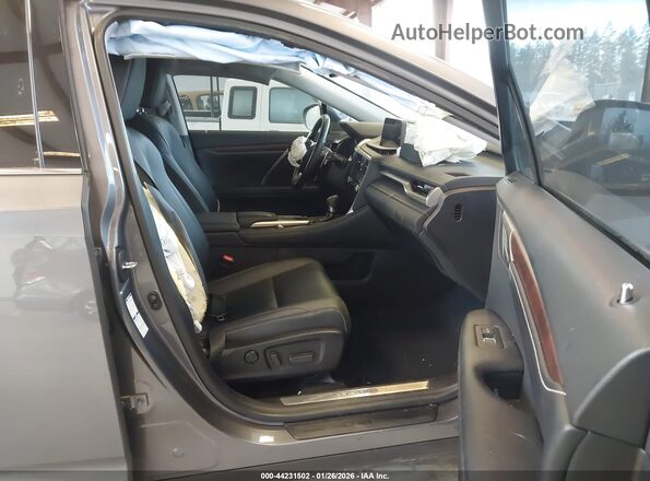 2T2HGMDA7MC059398 2021 LEXUS RX 450H Gray Vista interior delantera