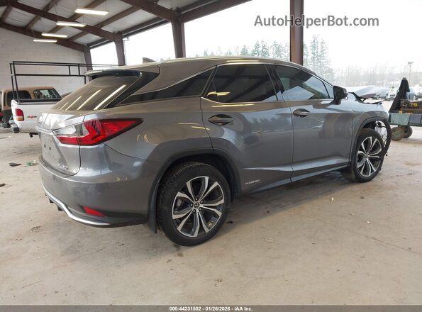 2T2HGMDA7MC059398 2021 LEXUS RX 450H Gray Trasero derecho