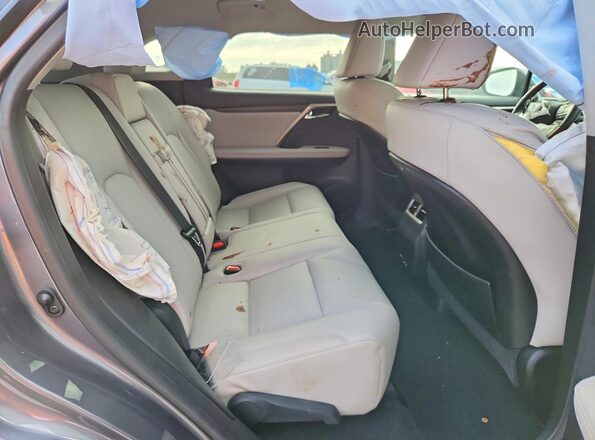 2T2HZMAA1NC237094 2022 LEXUS RX Серый Вид задней части салона