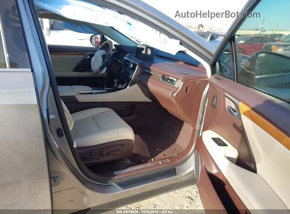 2T2HZMAA2LC152228 2020 LEXUS RX 350 Gray Front interior view