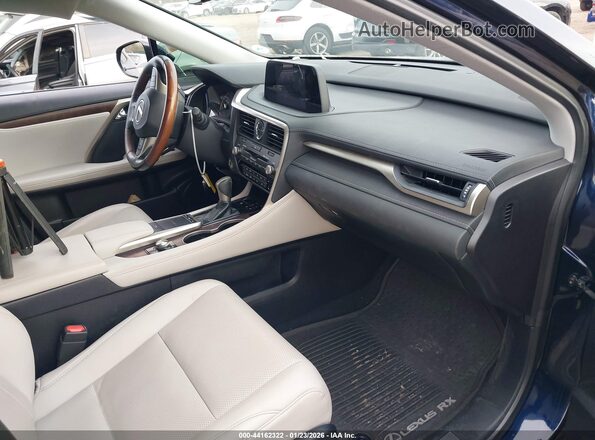2T2HZMAA3LC155557 2020 LEXUS RX 350 Синий Вид салона спереди