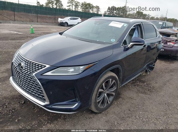2T2HZMAA3LC155557 2020 LEXUS RX 350 Синий Передняя левая четверть