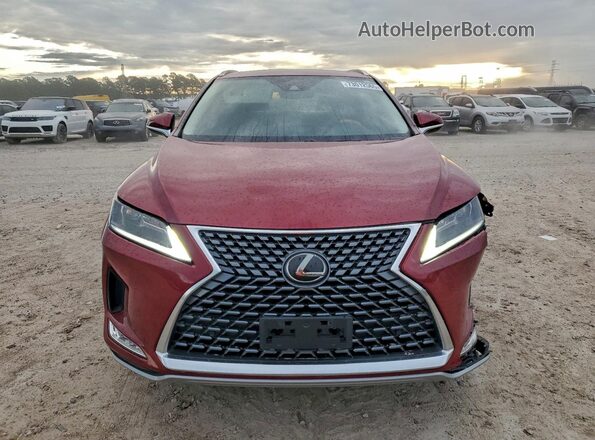 2T2HZMAA3NC225397 2022 LEXUS RX Red Widok z przodu