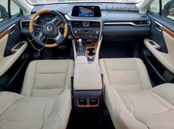 2T2HZMAA3NC225397 2022 LEXUS RX Red Widok deski rozdzielczej