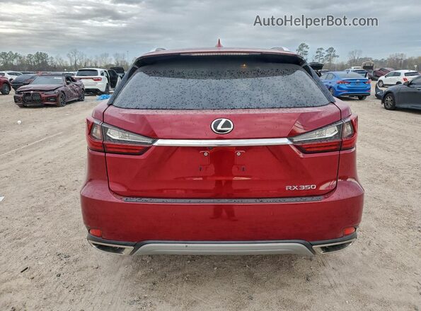 2T2HZMAA3NC225397 2022 LEXUS RX Red Widok z tyłu
