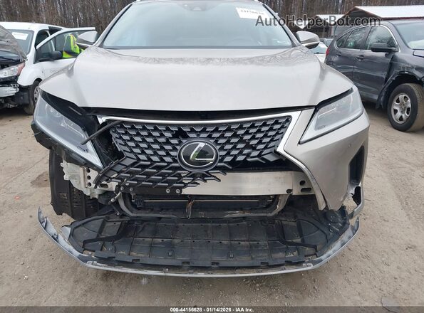 2T2HZMAA4MC212771 2021 LEXUS RX 350 Silver Instrument cluster view