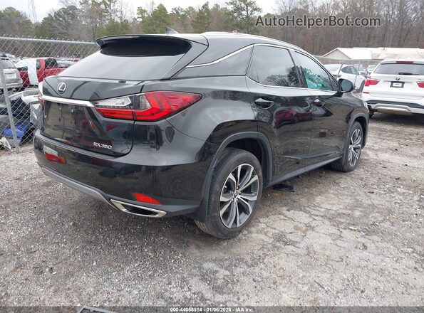 2T2HZMAA4NC238093 2022 LEXUS RX 350 Black Задня права чверть