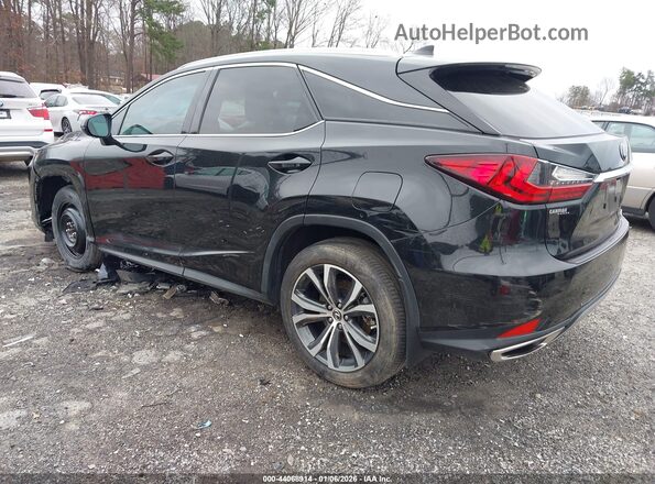 2T2HZMAA4NC238093 2022 LEXUS RX 350 Black Задня ліва чверть