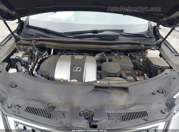 2T2HZMAA4NC238093 2022 LEXUS RX 350 Black Вид ззаду