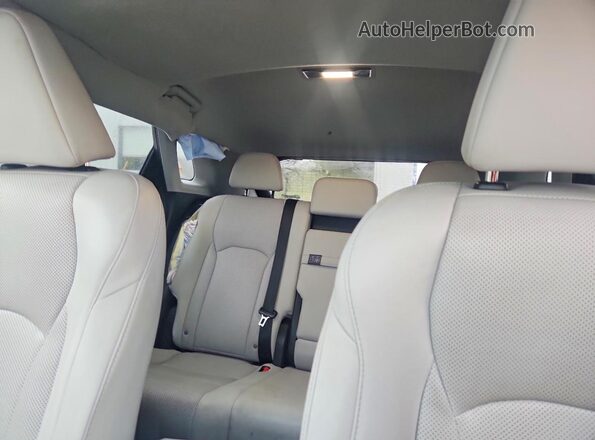 2T2HZMAA5MC189811 2021 LEXUS RX Gray Հետևի նստատեղերի տեսք