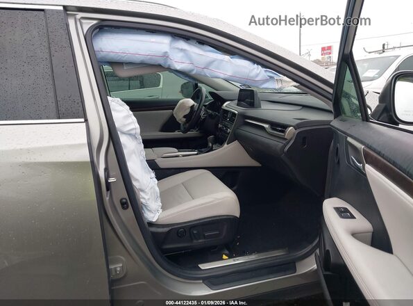 2T2HZMAA5NC235218 2022 LEXUS RX 350 Beige Vista interior delantera