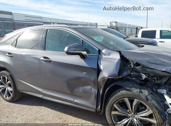 2T2HZMAA6LC174653 2020 LEXUS RX 350 Gray Widok wnętrza z tyłu