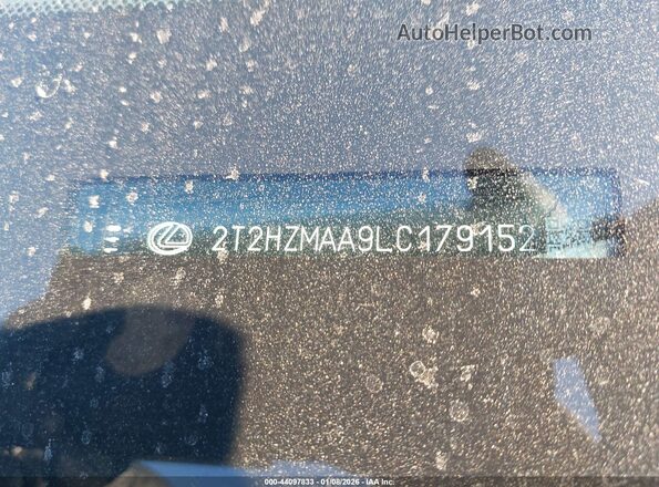 2T2HZMAA9LC179152 2020 LEXUS RX 350 Gray Widok komory silnika