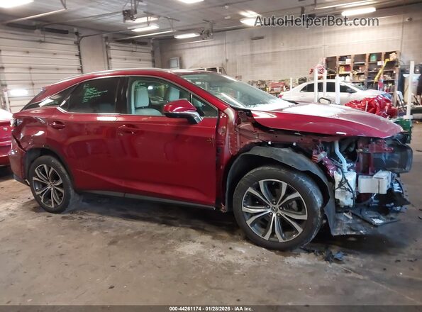 2T2HZMDA2MC294575 2021 LEXUS RX 350 Красный Вид задней части салона