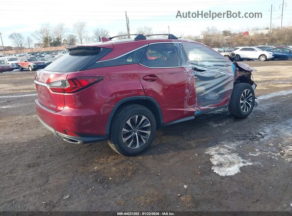 2T2HZMDA5LC239083 2020 LEXUS RX 350 Red Trasero derecho