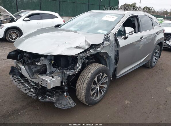 2T2HZMDA8MC260785 2021 LEXUS RX 350 Gray Առջևի ձախ երեք քառորդ տեսարան