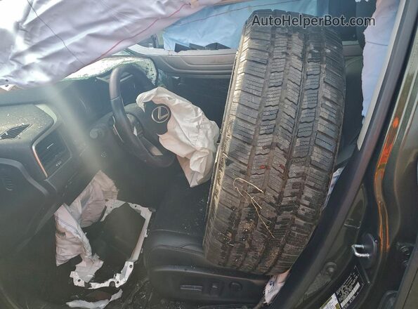 2T2HZMDA9LC234257 2020 LEXUS RX Green Вид салону спереду