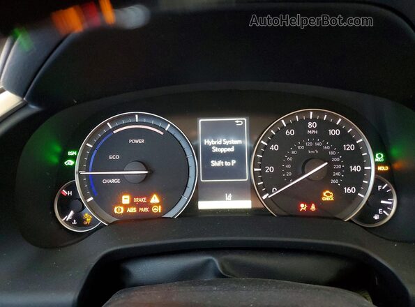 2T2JGMDA2NC077651 2022 LEXUS RX White Vista del cuadro de instrumentos
