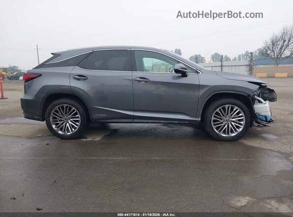 2T2JGMDA3LC048589 2020 LEXUS RX 450H Black Սալոնի 360 աստիճան տեսք