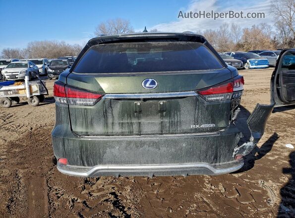 2T2JGMDA8NC079162 2022 LEXUS RX Green Widok z tyłu