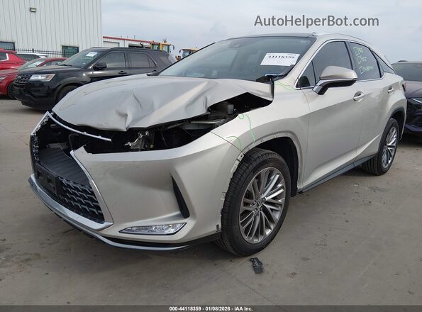 2T2JZMAA1LC178207 2020 LEXUS RX 350 Champagne Передня ліва чверть