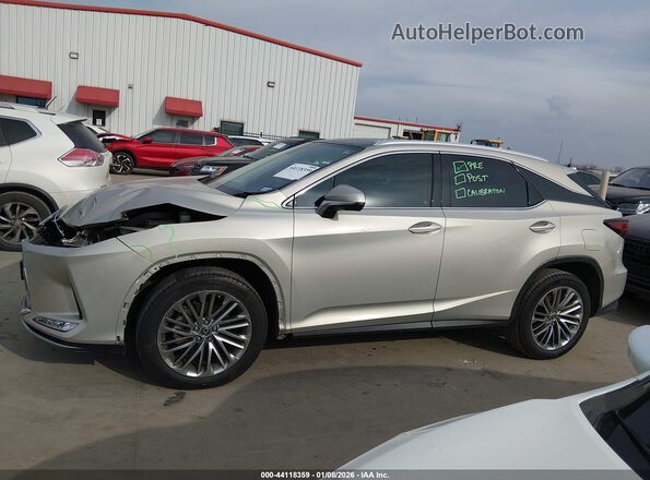 2T2JZMAA1LC178207 2020 LEXUS RX 350 Champagne 