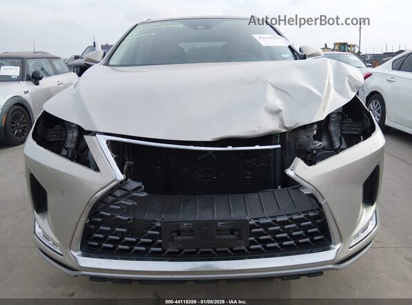 2T2JZMAA1LC178207 2020 LEXUS RX 350 Champagne Вид задньої частини салону