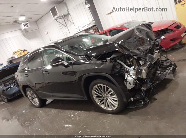 2T2JZMDA4LC217772 2020 LEXUS RX 350 Black უკანა სალონის ხედი