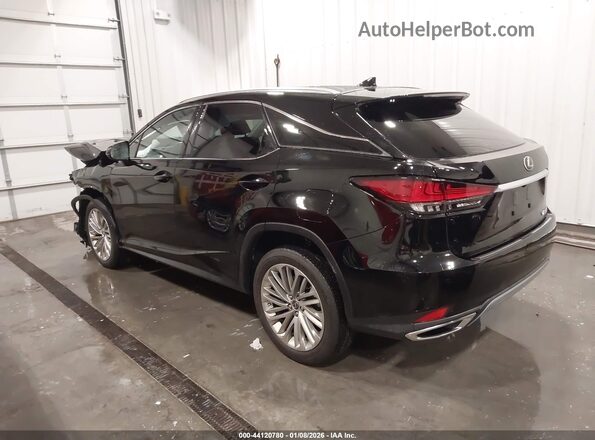 2T2JZMDA4LC217772 2020 LEXUS RX 350 Black უკანა მარცხენა