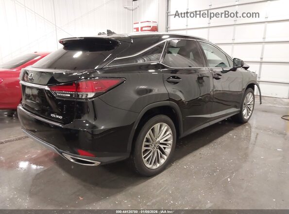 2T2JZMDA4LC217772 2020 LEXUS RX 350 Black უკანა მარჯვენა