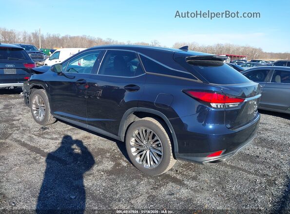 2T2JZMDA6LC231933 2020 LEXUS RX 350 Blue უკანა მარცხენა