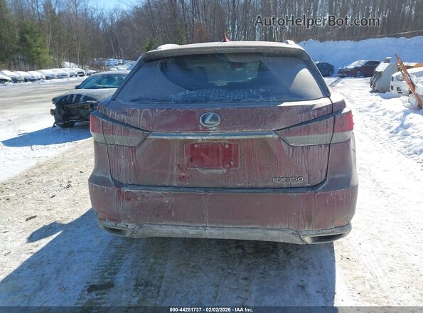 2T2JZMDA8LC247101 2020 LEXUS RX 350 Red 