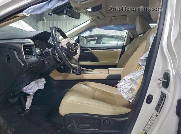 2T2JZMDA8MC271223 2021 LEXUS RX White წინა სალონის ხედი