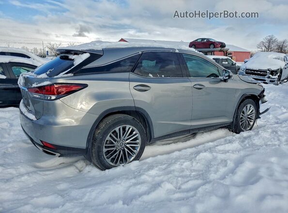 2T2JZMDAXLC243230 2020 LEXUS RX Gray Задня права чверть