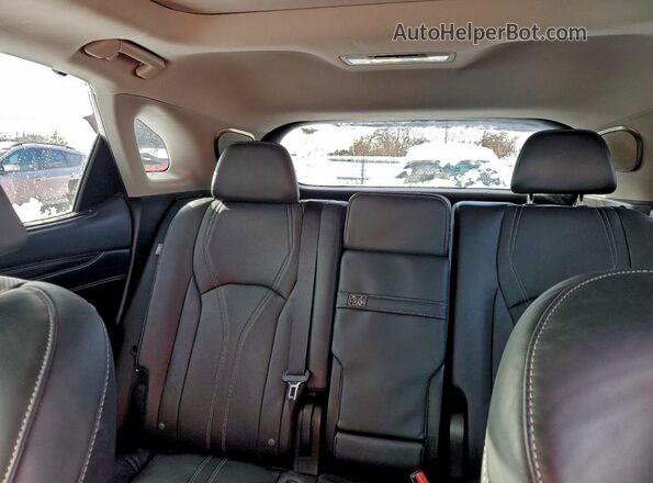 2T2JZMDAXLC243230 2020 LEXUS RX Gray Вид задніх сидінь