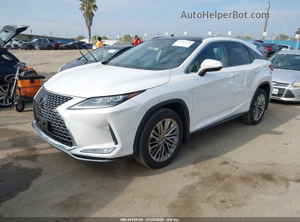 2T2JZMDAXMC271725 2021 LEXUS RX 350 White Передня ліва чверть
