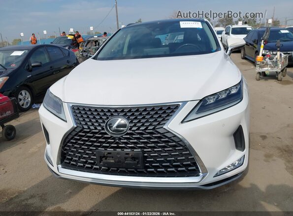 2T2JZMDAXMC271725 2021 LEXUS RX 350 White Вид щитка приладів