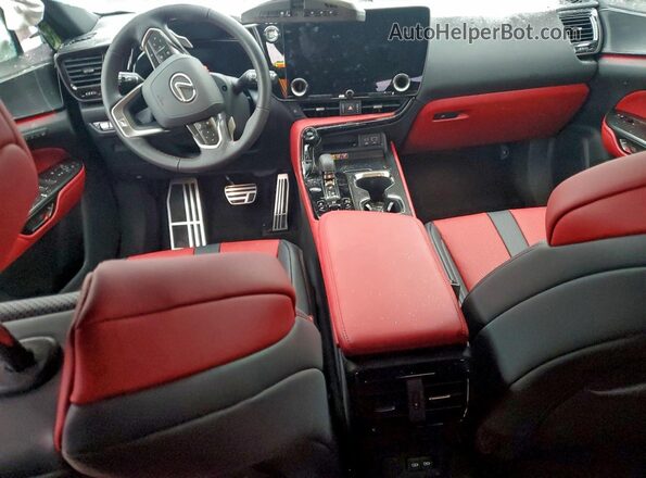 2T2KGCEZ8TC103752 2026 LEXUS NX White Dashboard view