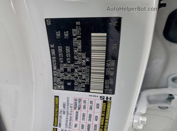2T2KGCEZ8TC103752 2026 LEXUS NX White 360 interior view