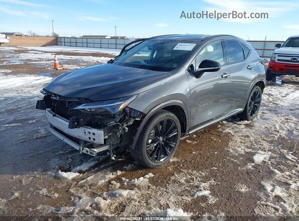 2T2KGCEZXRC037472 2024 LEXUS NX 350 Gray Front left