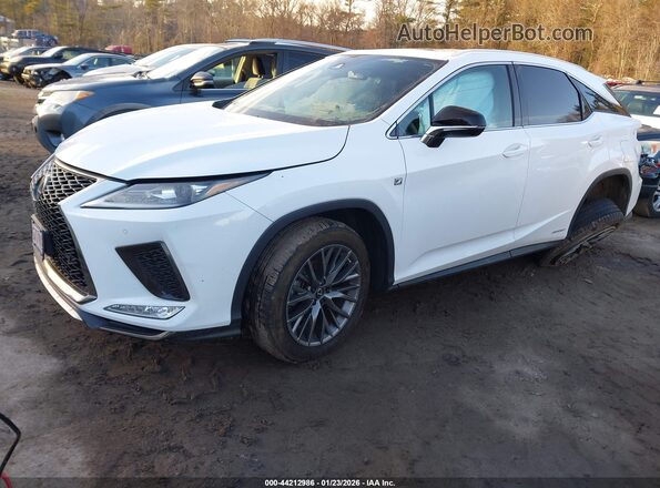 2T2SGMDA0NC075773 2022 LEXUS RX 450H White 