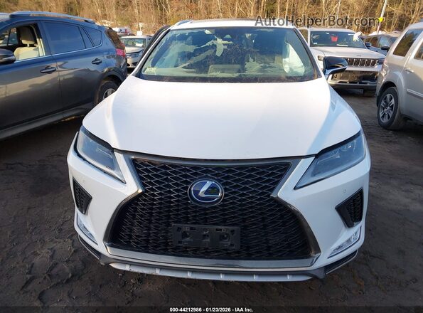 2T2SGMDA0NC075773 2022 LEXUS RX 450H White 