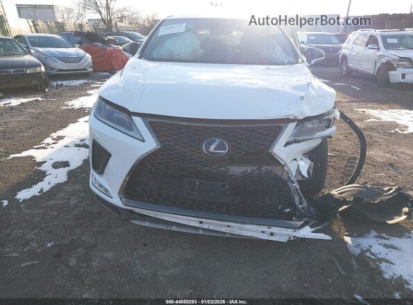 2T2SGMDA5NC072545 2022 LEXUS RX 450H White წინა პანელის ხედი