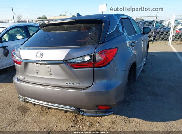 2T2SGMDAXLC046603 2020 LEXUS RX 450H Gray Tył prawy