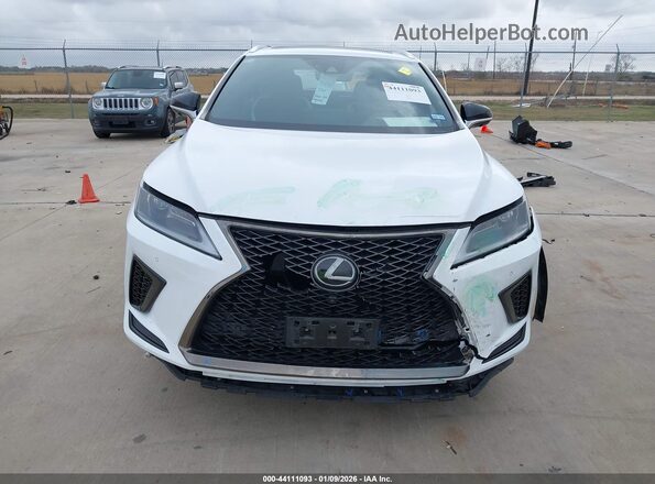 2T2SZMAA3MC189926 2021 LEXUS RX 350 White Instrument cluster view